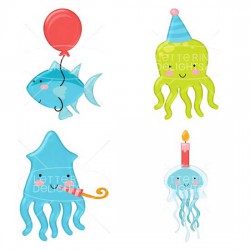 Birthday Fishes - GS