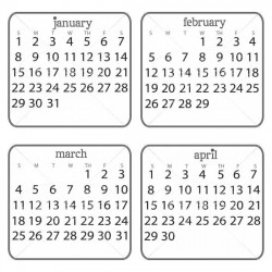 Simple Calendars 2012 - GS