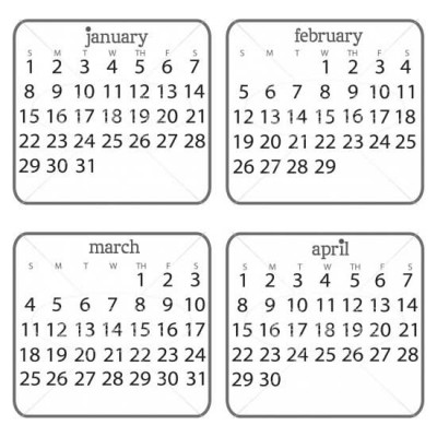 Simple Calendars 2012 - GS