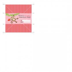 Swinging Valentines - Candy Bar Wrapper - PR