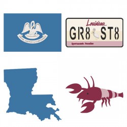 Louisiana Pelican State - CS