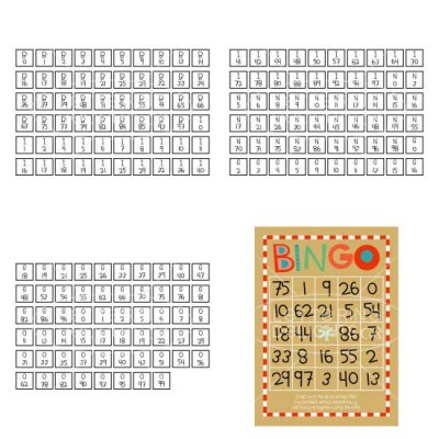 Reindeer Games - Bingo Cards - PR