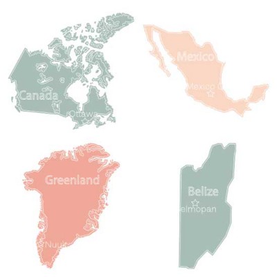 North American Countries - SS