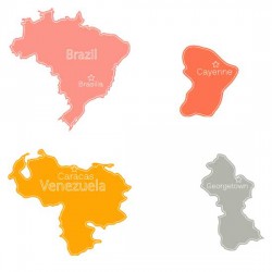 South American Countries - SS