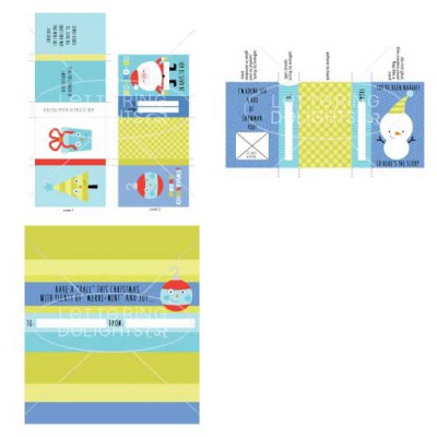 Little Ho-ho-ho-ligans - Candy Wraps - PR