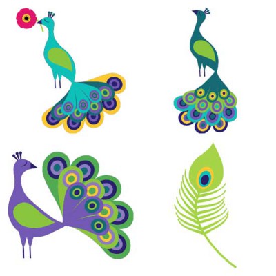 Peacocks and Pinwheels - CS