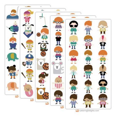 Full-Color Stringbeans - Graphic Series