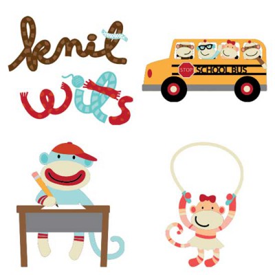 Knit Wits in School - CS