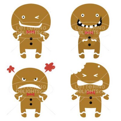 Gingerbread Emoticons - GS