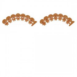 Gingerbread Cupcake Wraps - PR