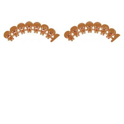 Gingerbread Cupcake Wraps - PR