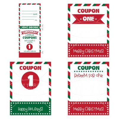 Kids Christmas Matchbook Coupons - PR