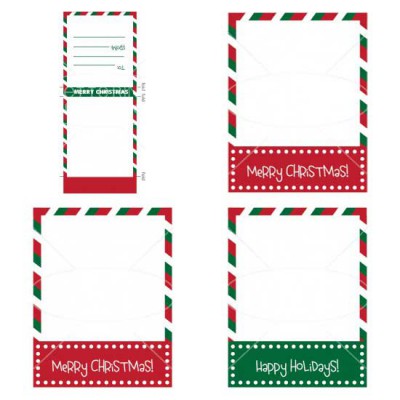 Kids Blank Christmas Matchbook - PR