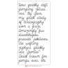 LD Shelly Script - Font - Sample