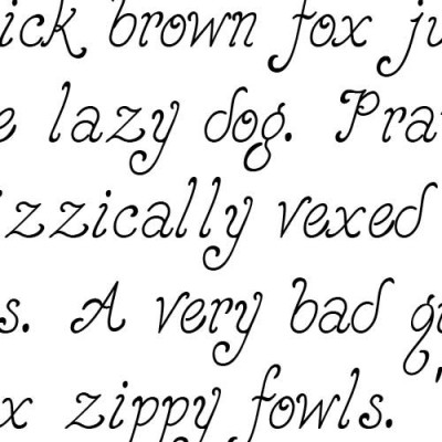 LD Calligraphix - Font