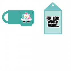 Eskimo Kisses Cocoa Holder - CS