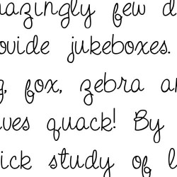 Doodle Journal - Font