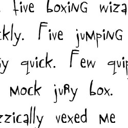 LD Owly Owly In Come Free - Font