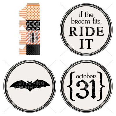 Something Wicked Party Printables - PR