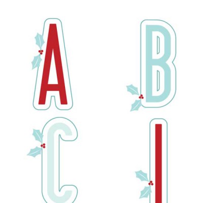 Christmas Card Elements - AL