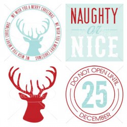 Christmas Card Elements - GS
