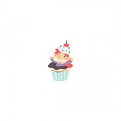 Make Life Sweet-Cupcake Elf - CS