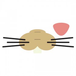 Bunny Straw Topper - PR