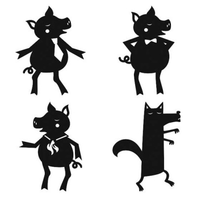 Shadow Play - Three Pigs - SS