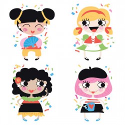 Confetti - Multicultural Girls - GS