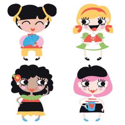 Confetti - Multicultural Girls - CS