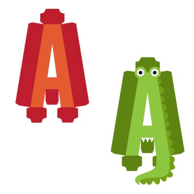 Animal Alphabet A - CP