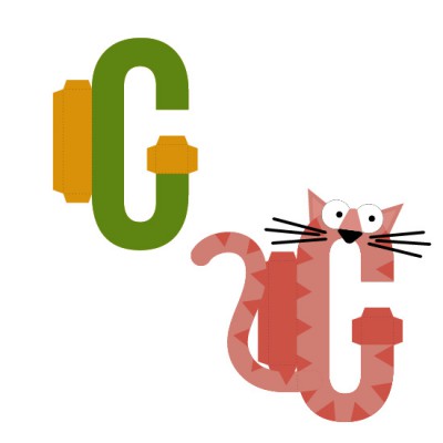 Animal Alphabet C - CP