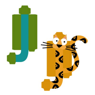 Animal Alphabet J - CP