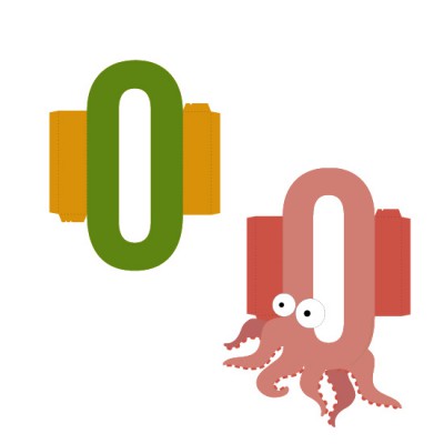 Animal Alphabet O - CP