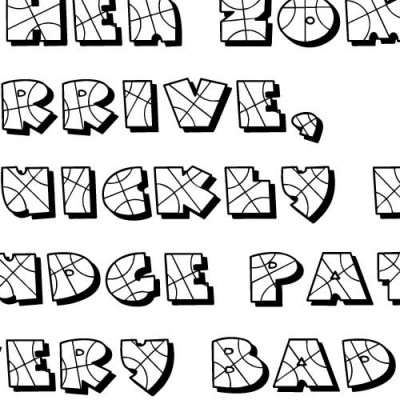 LD Basketball - Font