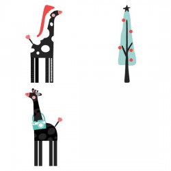 Giraffing Out Loud - Christmas - CS