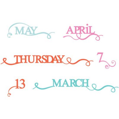 Calendar Flourish - SS