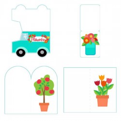 Floral Shop - Cards - PR