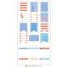 Patriotic - Planner Stickers - PR - Included Items - Page 1