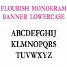 PN Flourish Monogram Banner - FN - Sample 2