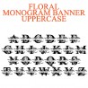 PN Floral Monogram Banner - FN - Sample 1