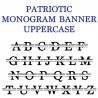 PN Patriotic Monogram Banner - FN - Sample 1