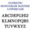 PN Patriotic Monogram Banner - FN - Sample 2