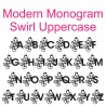 PN Modern Monogram Swirl - FN - Sample 1