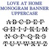 PN Love at Home Monogram Banner - FN - Sample 1