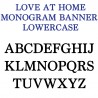 PN Love at Home Monogram Banner - FN - Sample 2