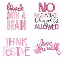 Think Pink - Affirmations - GS