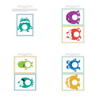 Mini Monster - Lip Balm Cards - PR