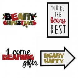 Beary Christmas - Sentiments - CS