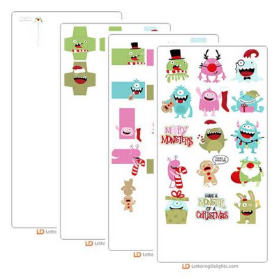 Monstrous Christmas - Cut Bundle